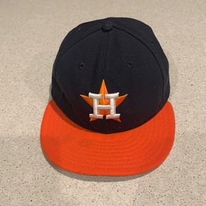 Houston Astros MLB official wool hat size 7 1/8th